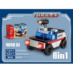 GUDI 40403 non  ĐỘI SIÊU TÍCH LŨY AEGIS CRUISER 8 TỔ HỢP bộ đồ chơi xếp lắp ráp ghép mô hình Transformers Robot Đại Chiến Người Máy Biến Hình 273 khối