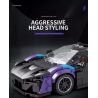 REOBRIX 678 non  THANH KIẾM MCLAREN bộ đồ chơi xếp lắp ráp ghép mô hình Speed Champions Racing Cars MCLAREN SABRE Đua Xe Công Thức 390 khối