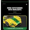 REOBRIX 677 non  MCLAREN P1 GTR bộ đồ chơi xếp lắp ráp ghép mô hình Speed Champions Racing Cars Đua Xe Công Thức 368 khối