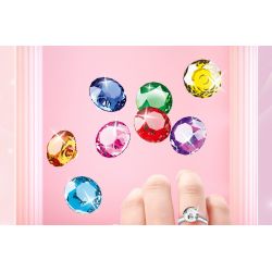 Enlighten 34014 Qman 34014 non  YUNA HỘP TRANG ĐIỂM KIM CƯƠNG SYMPHONY bộ đồ chơi xếp lắp ráp ghép mô hình Girl Con Gái