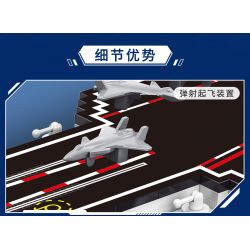 MOYU BLOCK MY96101 96101 non  MÔ HÌNH TÀU CHIẾN CATAPULT HÀNG KHÔNG MẪU HẠM bộ đồ chơi xếp lắp ráp ghép mô hình Military Army Quân Sự Bộ Đội 1154 khối