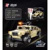 Enlighten 54004 Qman 54004 non  XE JEEP ĐIỀU KHIỂN TỪ XA LEAP bộ đồ chơi xếp lắp ráp ghép mô hình  MODEL POWER Kỹ Thuật Công Nghệ Cao Mô Hình Phương Tiện 413 khối