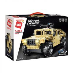 Enlighten 54004 Qman 54004 non  XE JEEP ĐIỀU KHIỂN TỪ XA LEAP bộ đồ chơi xếp lắp ráp ghép mô hình  MODEL POWER Kỹ Thuật Công Nghệ Cao Mô Hình Phương Tiện 413 khối