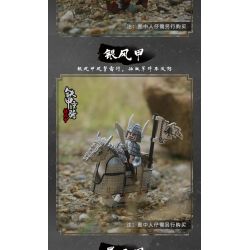 Decool 20688 Jisi 20688 non  THIẾT GIÁP TRỌNG KỴ 3 LOẠI KIM LÂN BẠC PHONG MỰC VÂN bộ đồ chơi xếp lắp ráp ghép mô hình Three Kingdoms COURAGE OF THE THREE KINGDOMS Tam Quốc Diễn Nghĩa