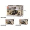 SLUBAN M38-B5800 B5800 5800 M38B5800 38-B5800 non  QUÂN ĐOÀN - XE ĐỊA HÌNH SÚNG KÉP bộ đồ chơi xếp lắp ráp ghép mô hình Military Army Quân Sự Bộ Đội 102 khối