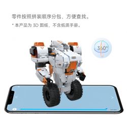 XIAOMI MITU MI ONEBOT OBJQR72AIQI 72AIQI non  ROBOT THĂNG BẰNG II bộ đồ chơi xếp lắp ráp ghép mô hình Frozen Nữ Hoàng Băng Giá 1200 khối