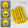 JT007A 007A JT007B 007B non  56 ĐẦU MINIFIGURE bộ đồ chơi xếp lắp ráp ghép mô hình Collectable Minifigures Búp Bê Sưu Tầm