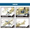 SHENG YUAN SY 1675 non  PHÁO HẠM MI-24 bộ đồ chơi xếp lắp ráp ghép mô hình Military Army SURVIVAL WARFARE MIL MI-24 Quân Sự Bộ Đội 684 khối