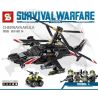 SHENG YUAN SY 1674 non  TRỰC THĂNG CÁ MẬP ĐEN bộ đồ chơi xếp lắp ráp ghép mô hình Military Army SURVIVAL WARFARE CHERNAYA AKULA Quân Sự Bộ Đội 533 khối