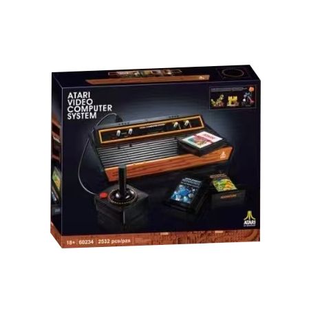 NOT  ATARI 2600 10306 60234 xếp lắp ráp ghép mô hình ATARI 2600 tỷ lệ 1:1 Icons 2532 khối