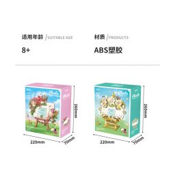 JAKI JK2806 2806 non  BẦU TRỜI TĂNG bộ đồ chơi xếp lắp ráp ghép mô hình