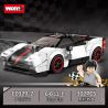 WOMA C0329 0329 non  XE THỂ THAO 4 MẪU bộ đồ chơi xếp lắp ráp ghép mô hình Speed Champions Racing Cars Đua Xe Công Thức 1102 khối