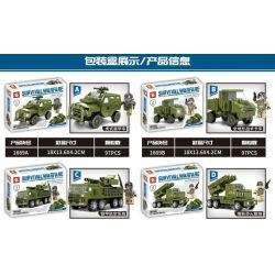 SHENG YUAN SY 1669 non  8 TỔ HỢP TÊN LỬA PHÒNG KHÔNG S300 bộ đồ chơi xếp lắp ráp ghép mô hình Military Army SURVIVAL WARFARE S300 AIR DEFENSE MISSILE Quân Sự Bộ Đội 842 khối