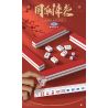TASTY DUCK NECK JWYB-003 non  MAHJONG CHIẾN ĐẤU CHO ĐẾN KHI BÌNH MINH bộ đồ chơi xếp lắp ráp ghép mô hình 816 khối