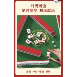 TASTY DUCK NECK JWYB-003 non  MAHJONG CHIẾN ĐẤU CHO ĐẾN KHI BÌNH MINH bộ đồ chơi xếp lắp ráp ghép mô hình 816 khối