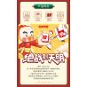 TASTY DUCK NECK JWYB-003 non  MAHJONG CHIẾN ĐẤU CHO ĐẾN KHI BÌNH MINH bộ đồ chơi xếp lắp ráp ghép mô hình 816 khối
