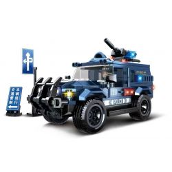 WOMA C5011 5011 non  HƯỚNG DẪN VIÊN CHỈ ĐẠO XE CẢNH SÁT bộ đồ chơi xếp lắp ráp ghép mô hình SWAT CORPS 313 khối