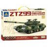 Kazi KY10010 10010 non  ZTZ99 XE TĂNG CHIẾN ĐẤU CHỦ LỰC TRUNG QUỐC PHIÊN BẢN ĐẦU TIÊN 1:26 tỷ lệ 1:26 bộ đồ chơi xếp lắp ráp ghép mô hình Military Army ZTZ99 BATTLE TANK Quân Sự Bộ Đội 1411 khối