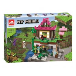 NOT  THE TRAINING GROUNDS 21183 TANK 60158 xếp lắp ráp ghép mô hình SÂN TẬP TẬP Minecraft Game Xây Dựng 534 khối