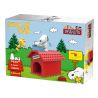 LINOOS LN8077 8077 non  CABIN CỔ ĐIỂN CỦA SNOOPY bộ đồ chơi xếp lắp ráp ghép mô hình Movie & Game SNOOPY DOG HOUSE Phim Và Trò Chơi 70 khối