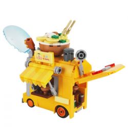 SHENZHEN RAEL ENTERTAINMENT 60005 non  ĐỪNG ĂN XE RAMEN VÔ ÍCH bộ đồ chơi xếp lắp ráp ghép mô hình 340 khối