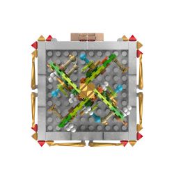 JAKI JK5111 5111 non  NGƯỜI GIỮ ĐỒ TRANG TRÍ CÂY THÔNG NOEL bộ đồ chơi xếp lắp ráp ghép mô hình FUNDESK