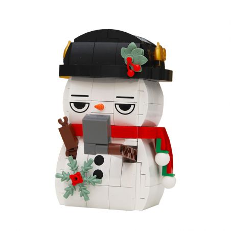 JAKI JK5110 5110 non  NGƯỜI TUYẾT CẮM BÚT bộ đồ chơi xếp lắp ráp ghép mô hình FUNDESK 230 khối