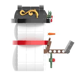 JAKI JK5110 5110 non  NGƯỜI TUYẾT CẮM BÚT bộ đồ chơi xếp lắp ráp ghép mô hình FUNDESK 230 khối