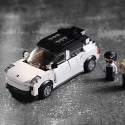 LYNK & CO DZ0134 0134 non  LYNK&CO 1 MẪU XE LẮP RÁP Ý TƯỞNG 5 PIXEL bộ đồ chơi xếp lắp ráp ghép mô hình Racers Đua Tốc Độ 792 khối