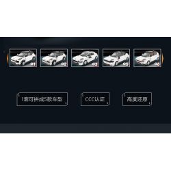 LYNK & CO DZ0134 0134 non  LYNK&CO 1 MẪU XE LẮP RÁP Ý TƯỞNG 5 PIXEL bộ đồ chơi xếp lắp ráp ghép mô hình Racers Đua Tốc Độ 792 khối