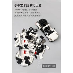 LYNK & CO DZ0134 0134 non  LYNK&CO 1 MẪU XE LẮP RÁP Ý TƯỞNG 5 PIXEL bộ đồ chơi xếp lắp ráp ghép mô hình Racers Đua Tốc Độ 792 khối