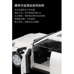 LYNK & CO DZ0134 0134 non  LYNK&CO 1 MẪU XE LẮP RÁP Ý TƯỞNG 5 PIXEL bộ đồ chơi xếp lắp ráp ghép mô hình Racers Đua Tốc Độ 792 khối