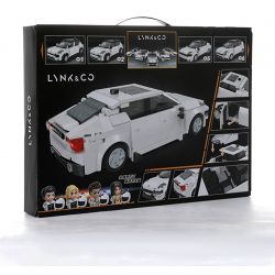 LYNK & CO DZ0134 0134 non  LYNK&CO 1 MẪU XE LẮP RÁP Ý TƯỞNG 5 PIXEL bộ đồ chơi xếp lắp ráp ghép mô hình Racers Đua Tốc Độ 792 khối