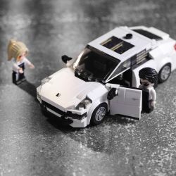 LYNK & CO DZ0134 0134 non  LYNK&CO 1 MẪU XE LẮP RÁP Ý TƯỞNG 5 PIXEL bộ đồ chơi xếp lắp ráp ghép mô hình Racers Đua Tốc Độ 792 khối