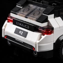 LYNK & CO DZ0134 0134 non  LYNK&CO 1 MẪU XE LẮP RÁP Ý TƯỞNG 5 PIXEL bộ đồ chơi xếp lắp ráp ghép mô hình Racers Đua Tốc Độ 792 khối