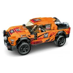 LEYI 31032 non  XE BÁN TẢI FORD F-150 bộ đồ chơi xếp lắp ráp ghép mô hình Speed Champions Racing Cars Đua Xe Công Thức 420 khối