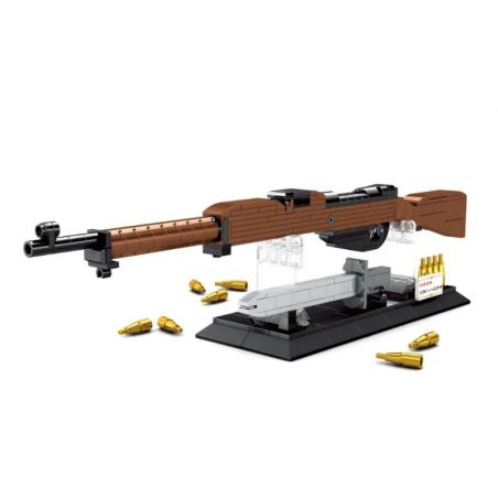 WOMA C0717 0717 non  SÚNG TRƯỜNG HANYANG TYPE 88 bộ đồ chơi xếp lắp ráp ghép mô hình LONG MARCH HERO 250 khối