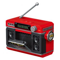 TOP TOY TC1908 1908 non  ĐÀI PHÁT THANH CỔ ĐIỂN bộ đồ chơi xếp lắp ráp ghép mô hình RETRO RADIO