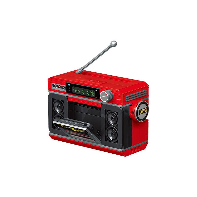 TOP TOY TC1908 1908 non  ĐÀI PHÁT THANH CỔ ĐIỂN bộ đồ chơi xếp lắp ráp ghép mô hình RETRO RADIO
