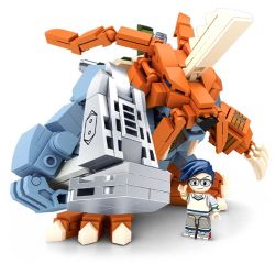 SEMBO 609320 non  DIGIMON ZUTONMON bộ đồ chơi xếp lắp ráp ghép mô hình Digimon Adventure Cuộc Phưu Lưu Của Quái Vật Số 442 khối