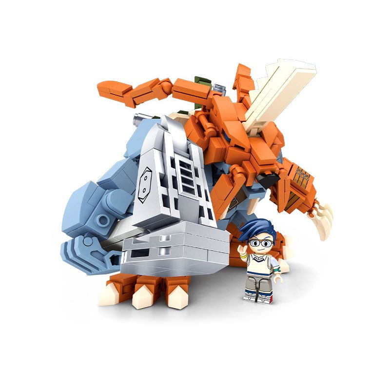 SEMBO 609320 non  DIGIMON ZUTONMON bộ đồ chơi xếp lắp ráp ghép mô hình Digimon Adventure Cuộc Phưu Lưu Của Quái Vật Số 442 khối