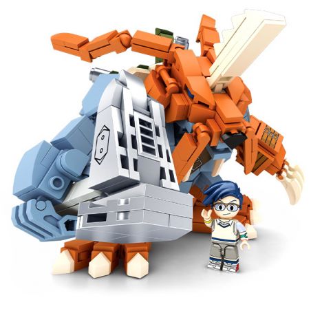 SEMBO 609320 non  DIGIMON ZUTONMON bộ đồ chơi xếp lắp ráp ghép mô hình Digimon Adventure Cuộc Phưu Lưu Của Quái Vật Số 442 khối