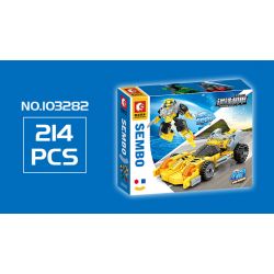 SEMBO 103281 103282 103283 103280 non  IRON MECHA STAR KNIGHT 4 KẾT HỢP bộ đồ chơi xếp lắp ráp ghép mô hình Transformers MECHA OF STEEL Robot Đại Chiến Người Máy Biến Hình 817 khối