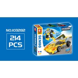 SEMBO 103281 103282 103283 103280 non  IRON MECHA STAR KNIGHT 4 KẾT HỢP bộ đồ chơi xếp lắp ráp ghép mô hình Transformers MECHA OF STEEL Robot Đại Chiến Người Máy Biến Hình 817 khối