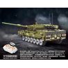 GAOMISI T3015 3015 non  XE TĂNG CHIẾN ĐẤU CHỦ LỰC LEOPARD 2 bộ đồ chơi xếp lắp ráp ghép mô hình Military Army BATTLE TANK LEOPARD 2 Quân Sự Bộ Đội 2029 khối