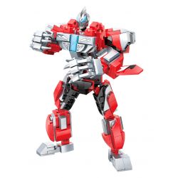 Enlighten 75047 Qman 75047 non  GEDD ENHANCED MECH MẪU BAN ĐẦU bộ đồ chơi xếp lắp ráp ghép mô hình Ultraman Vệ Binh Vũ Trụ Siêu Nhân Điện Quang