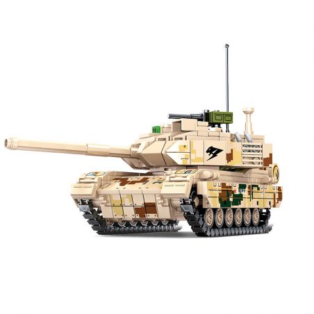 SEMBO 203107 non  XE TĂNG HẠNG NHẸ KIỂU 15 bộ đồ chơi xếp lắp ráp ghép mô hình Military Army TYPE 15 LIGHT TANK Quân Sự Bộ Đội 576 khối