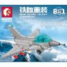 SEMBO 105217 105218 105219 105220 105221 105222 105223 105216 non  MÁY BAY CHIẾN ĐẤU TÁM TRONG MỘT J-10 bộ đồ chơi xếp lắp ráp ghép mô hình Iron Blood Heavy Equipment Đặc Nhiệm Máu Và Sắt 789 khối