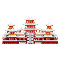 FUN IMAGINATION LZ8224 8224 non  CẢNH TUYẾT CUNG ĐIỆN EFANG bộ đồ chơi xếp lắp ráp ghép mô hình Buildings 4159 khối