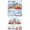 FUN IMAGINATION LZ8224 8224 non  CẢNH TUYẾT CUNG ĐIỆN EFANG bộ đồ chơi xếp lắp ráp ghép mô hình Buildings 4159 khối